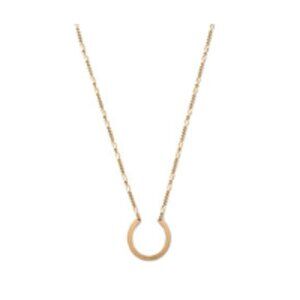 Thirty-One Gold Tone Dream Catcher Necklace